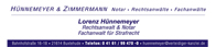 Lorenz Hühnemeyer - Rechtanwalt und Notar